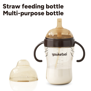 <span class=keywords><strong>Biberon</strong></span> d'alimentation pour bébés en PP, personnalisé, à large ouverture, trois-en-un, avec ventouses, sans BPA, pour la vente en gros - Product Image 1
