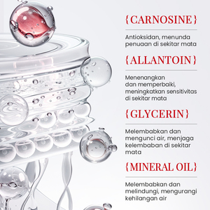 Crème Contour des Yeux Anti-Rides au Peptide 20g Certifiée Bpom KORMESIC, Marque Privée, Raffermissante, Lissante, Atténue les Ridules, Pour Tous Types de Peau - Product Image 4