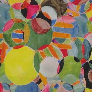 Tela de popelina de algodón con estampado de arte callejero abstracto, nuevas tendencias, múltiples patrones, tejido orgánico elástico para prendas de vestir para niñas, Vestidos - Product Image 4