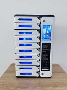 Stazione di Ricarica Rapida Y2power 2025 <span class=keywords><strong>AMI</strong></span> a 10 Postazioni con Pagamento Opzionale a Monete/Carta di Credito, Compatibile con Telefoni e Tablet - Product Image 2