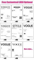 Fournitures de fête Magazine Photo Booth Box avec accessoires gratuits 500 Ds Vogue Box Photo Booth Vente Titulaire Magazine Box Photo Booth