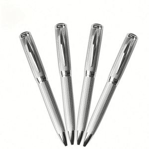 Wholesale Custom Logo Carved Design Ballpoint <b>Pen</b> High Quality Metal Multi-<b>Colored</b> Ink Promotion Gift 1.0 Mm Writing - Product Image 1