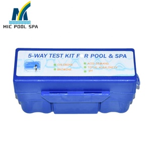 Kit de <span class=keywords><strong>Test</strong></span> d'eau <span class=keywords><strong>pour</strong></span> <span class=keywords><strong>piscine</strong></span>, Kits à <span class=keywords><strong>Ph</strong></span> et <span class=keywords><strong>chlore</strong></span>, Type d'eau, Spa - Product Image 5