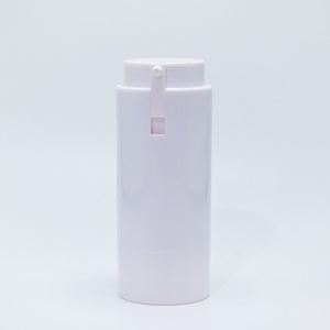 ขวดปั๊มสุญญากาศแบบเปลี่ยนได้ PP AS 50 มล. ดีไซน์ใหม่ สีดำคู่ สำหรับเครื่องสำอาง ขวดครีมบำรุงผิวหน้า 30 มล. สำหรับเซรั่ม - Product Image 4