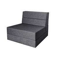 Vente en gros d'usine de canapé-lit pliant design moderne canapé en mousse compressé pour chambre salon canapé-lit en mousse bon marché en tissu