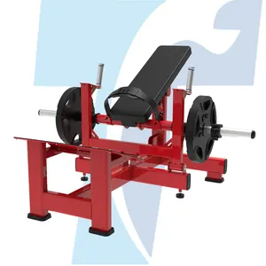 Commercial strength plate loaded gym equipment hip trust machine glute drive bridge hip trust fitness equipment