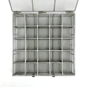 Laboratoire de Pharma et panier de fil d'acier inoxydable de nettoyage ultrasonique comporte la structure aérée - Product Image 3