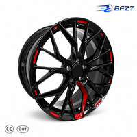 Jantes en alliage d'aluminium forgé de 19 pouces, 5x114.3 PCD, 5 trous, compatibles avec Honda Accord Breeze Inspire Custom Sport Racing