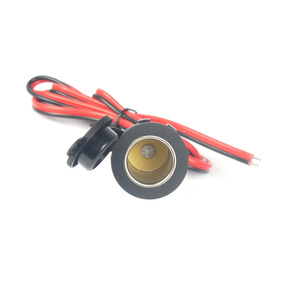 12V 24V Thuốc lá nhẹ hơn nữ ghế cố định chủ đề cài đặt sạc xe hơi xe xe máy thay đổi ổ cắm điện với không thấm nước C - Product Image 3