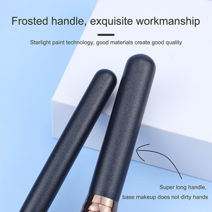 Pinceau <span class=keywords><strong>de</strong></span> maquillage professionnel à logo personnalisé, poils synthétiques doux, pour anticernes, fond <span class=keywords><strong>de</strong></span> <span class=keywords><strong>teint</strong></span> et blush – Nouvelle collection très prisée - Product Image 6