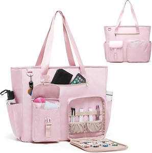Bolsa de Mano Grande <span class=keywords><strong>para</strong></span> Portátil de Poliéster, Venta Caliente 2024, Maletín Casual <span class=keywords><strong>para</strong></span> Profesores, <span class=keywords><strong>para</strong></span> la Escuela y el Trabajo, con Compartimento <span class=keywords><strong>para</strong></span> Uso en Invierno y Primavera - Product Image 1