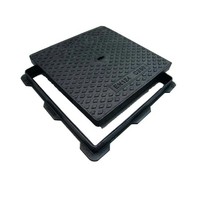 Grille de couvercle de manhole en fonte ductile de qualité garantie, certifiée ISO 9001, utilisation sûre pour les fossés de drainage extérieurs