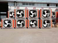 1.1kw 18000cmh fenêtre intérieure et extérieure refroidisseur d'air ventilateur refroidisseurs d'air avec refroidisseur d'air refroidi à l'eau coussin de refroidissement pour le Bangladesh