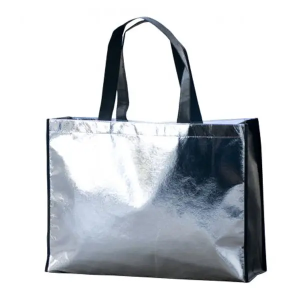 Metallic non woven Shopper Bag