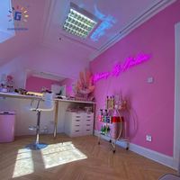 Enseigne néon LED personnalisée avec logo pour la maison, les voitures, les hôpitaux, les entreprises, décoration, forme et texte personnalisables, contrôlée par Bluetooth, indice de protection IP67, 12V