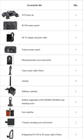 Dolly de caméra électrique Greenbull XT50 avec télécommande sans fil pour zoom et mise au point, compatible Ronin2