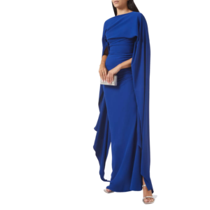 <span class=keywords><strong>Abito</strong></span> <span class=keywords><strong>lungo</strong></span> elegante a <span class=keywords><strong>maniche</strong></span> a mantello <span class=keywords><strong>abito</strong></span> <span class=keywords><strong>lungo</strong></span> <span class=keywords><strong>da</strong></span> sera formale <span class=keywords><strong>da</strong></span> donna <span class=keywords><strong>con</strong></span> Design drappeggiato - Product Image 3