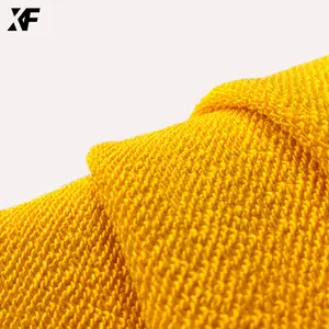 Fabric Manufacturers 480gsm Heavyweight French Terry Hoodie Textile Raw Material 100% Cotton Knit French Terry Fabric