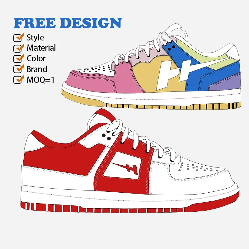 Factory Original Custom Genuine Leather Rubber Shoes Customized Logo Lace Up High Top Men's Basketball Shoes