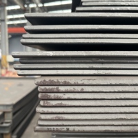 Plaque d'acier S355JR à faible alliage et haute résistance, tôles d'acier structurel au carbone laminées à chaud pour composants de machines à usage intensif