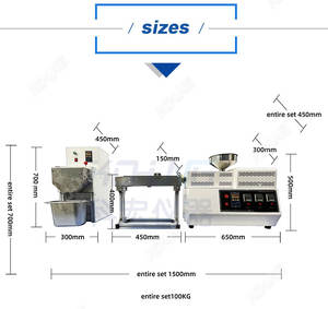 小型塑料挤出机 DIY 桌面挤出机，用于艺术工艺品、塑料藤条装饰材料制作 - Product Image 6