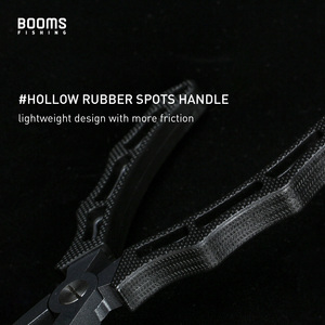 Alicates de Pesca Booms Fishing F07 de 6 Pulgadas de Acero Inoxidable con Cordón en Espiral y Funda - Product Image 4