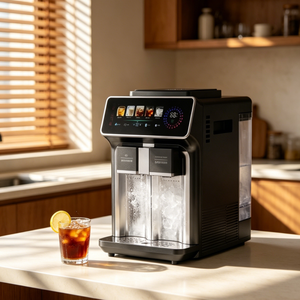 Machine à glaçons multifonctionnelle haut de gamme pour comptoir, distributeur d'eau glacée, machine à smoothies et granités pour la maison, <span class=keywords><strong>les</strong></span> fêtes et la cuisine - Product Image 1