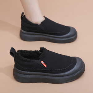 Nuevos <span class=keywords><strong>Zapatos</strong></span> <span class=keywords><strong>Birkenstock</strong></span> 2025 para Mujer de Invierno con Forro Polar Cómodos de Suela Gruesa Antideslizantes Cálidos sin Cordones - Product Image 3