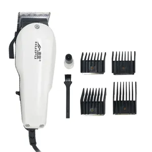 Cortador de cabelo elétrico, máquina de cortar cabelo para salão de beleza personalizado lâmina de aço inoxidável