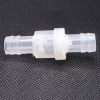Matériau en PVC de vanne anti-retour en plastique à sens unique ZM Water PP avec des tailles de 3/4/6/8/10/12mm Non Flow Back