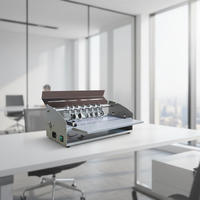Machine de pliage et de découpe électrique de bureau de taille H500 A3 460mm avec perforation