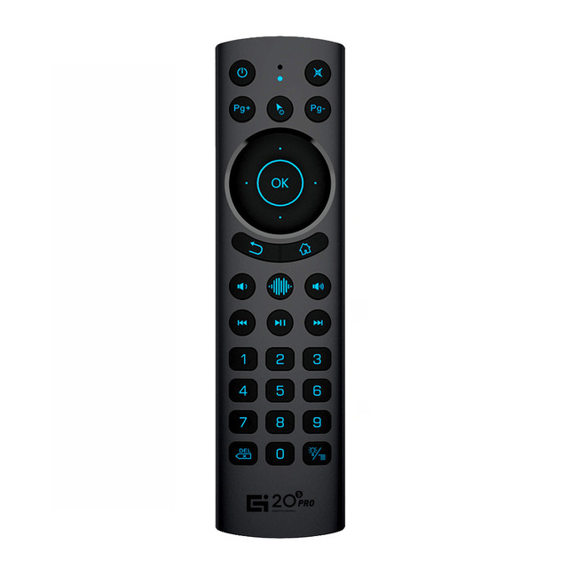 G20s Pro Dual-mode Backlit Air Mouse & Remote Control Smart Voice 20m Range for Android TV Box Projector Computer