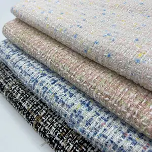 Toptan buklet tüvit kumaş renkli iplik fantezi tüvit malzeme dokuma kumaşlar ve tekstil