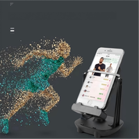 Support de téléphone portable vibrant pour bureau avec fonction podomètre, simulateur de marche automatique, en plastique ABS flexible