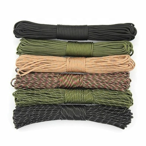 Corda da Arrampicata e <span class=keywords><strong>Campeggio</strong></span> Paracord 7 Fili 550, Lunghezza 31m, Capacità 4mm, per Esterni - Product Image 1