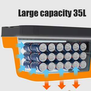 35L App Control énorme <span class=keywords><strong>coffre</strong></span> réfrigérateur <span class=keywords><strong>voiture</strong></span> congélateur <span class=keywords><strong>coffre</strong></span> Portable réfrigérateur réfrigérateur pour Tesla modèle Y Juniper 2026 2025 - Product Image 4