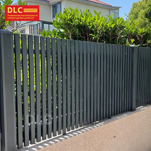 Chất lượng cao màu đen nhôm louver riêng tư vườn hàng rào - Product Image 3