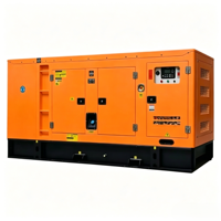 Groupe électrogène diesel silencieux Shangchai 100 kW avec ATS, télécommande, refroidissement par eau et coffret insonorisé