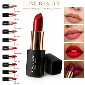 Lápiz Labial Vegano Mate de Terciopelo, Marca Privada, Alta Pigmentación, Bajo Precio, Larga Duración, Color <span class=keywords><strong>Nude</strong></span> - Product Image 4