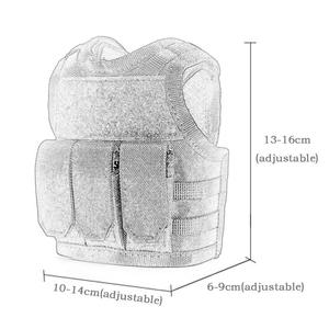 Venta al por mayor listo para enviar moda botella de vino chaleco táctico al aire libre botella chaleco parche para botellas de vidrio - Product Image 4