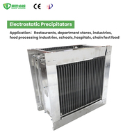 Extracteur électrostatique industriel espe, hotte d'extraction commerciale, système de ventilation pour restaurant, filtre à fumée, moteur purifiant à 98%