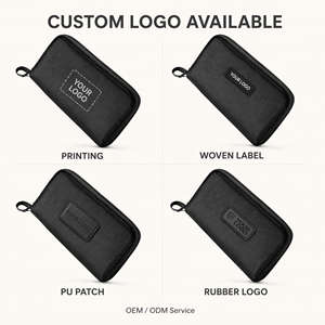Bolsa Multifuncional con Bloqueo de Señal RFID Faraday, Anti-Rastreo, para Privacidad del Teléfono, Organizador de Viaje con Clip para Llaves, Venta al Por Mayor - Product Image 4