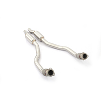 MPER pour Audi A6 A7 C7 3.0 – Tuyau avant sport en acier inoxydable, son d'échappement agressif, Plug and Play, amélioration des performances