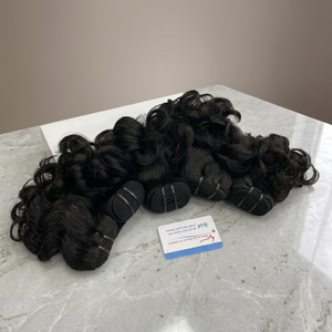 Extensiones de Cabello Ondulado Natural Más Vendidas, Cabello Humano Virgen de Textura Natural, Puntas Completas y Gruesas, Sin Caída, Venta al Por Mayor Directa de Fábrica - Product Image 6