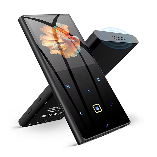 M2 2.4inch Curved Screen Touch Button 32GB MP3 Music Player with HD Speaker