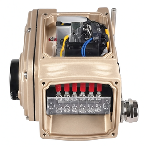 COVNA Commande Urgente Vanne à boisseau sphérique acide à bride 24V CC, actionneur électrique motorisé à quart de tour 90 degrés, OEM - Product Image 3