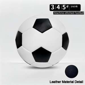 Ballon de football de qualité supérieure, <span class=keywords><strong>prix</strong></span> d'usine, pour l'entraînement des étudiants, personnalisé, cousu à la machine, pour le jeu en extérieur - Product Image 5