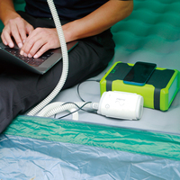 Batterie haute capacité 12v 24V DC power bank 96000mah 308wh avec PD 100W MPPT pour CPAP BPAP