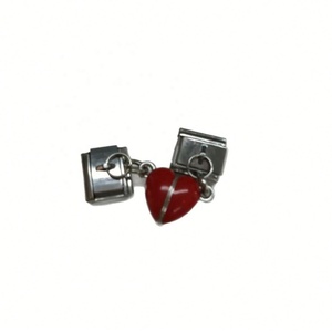 Italian Module Magnetic Pendant <b>Bracelet</b> Set New Cross-Border Stainless Steel Removable Assembly Fashionable Couple Charm - Product Image 5
