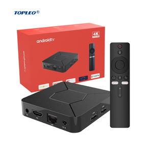 Topleo กล่องทีวีแอนดรอยด์10,กล่องทีวีดิจิตอลแอนดรอยด์10 2.4G 5G Wifi Allwinner H313 4K Smart Q5 - Product Image 1